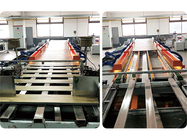 PVC floor chamfer coating